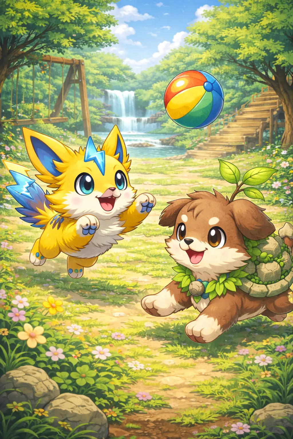 Training / play scene